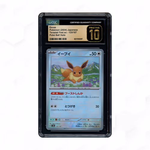 2024 Japanese Terastal Festival ex Eevee #125 CGC 10