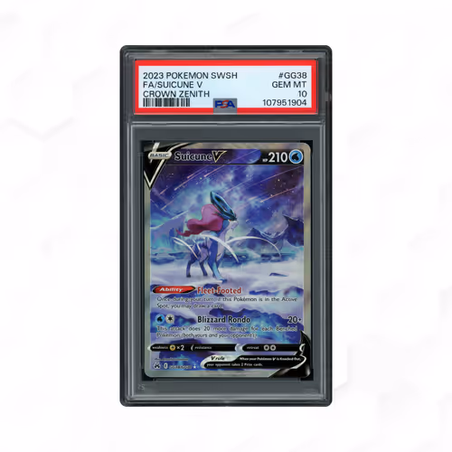 2023 Crown Zenith Suicune V #GG38 PSA 10