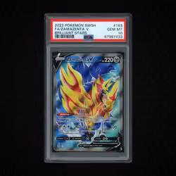 2022 Brilliant Stars Zamazenta V #163 PSA 10