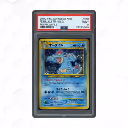 2000 Japanese Neo Feraligatr #160 PSA 9