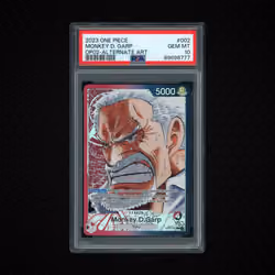 2023 Paramount War Monkey D. Garp #OP02-002 PSA 10