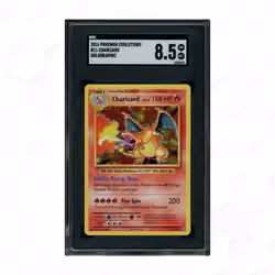 2016 Evolutions Holo Charizard #11 SGC 8.5 