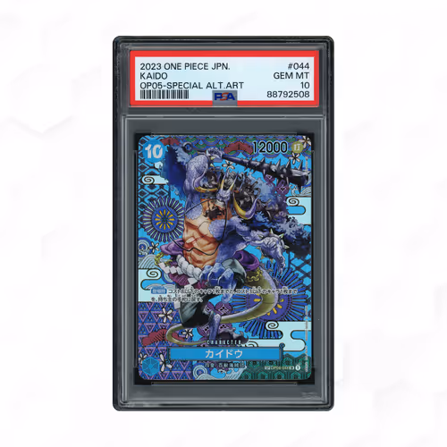 2023 Japanese Awakening of the New Era Kaido #OP04-044 PSA 10