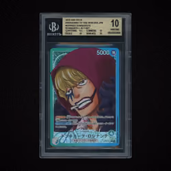 2023 Japanese Awakening of the New Era Donquixote Rosinante #OP05-022 BGS 10