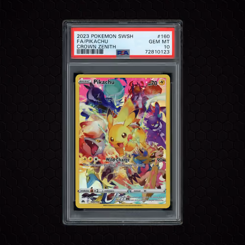 2023 Crown Zenith Pikachu #160 PSA 10