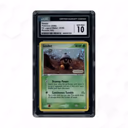 2006 EX Legend Maker Reverse Holo Seedot #61 CGC 10