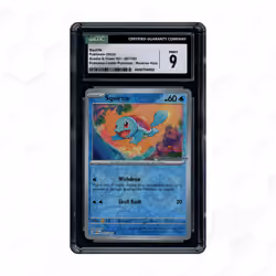 2023 Pokemon 151 Squirtle #7 CGC 9.5
