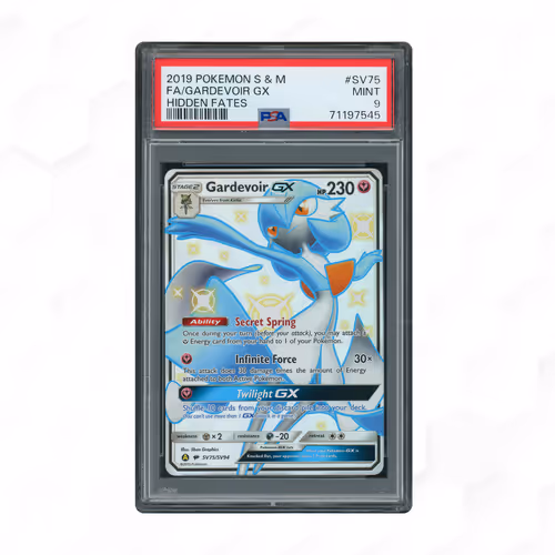 2019 Hidden Fates Gardevoir GX #SV75 PSA 9