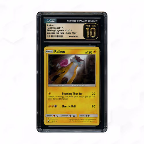 2017 Shining Legends Raikou #32 CGC 10