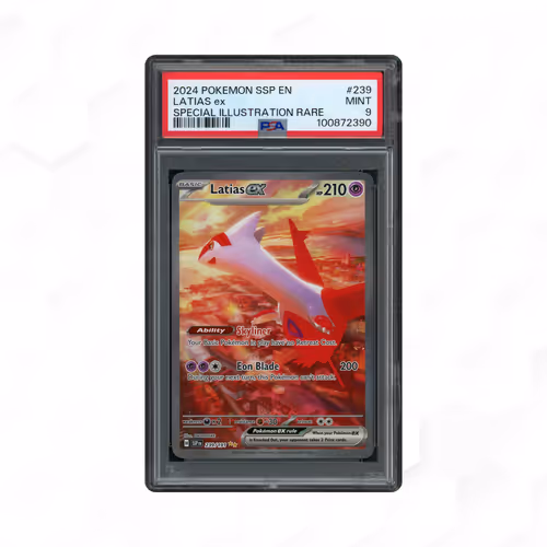 2024 Surging Sparks Latias ex #239 PSA 9