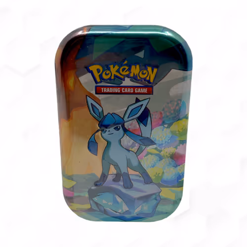Pokémon Scarlet & Violet Prismatic Evolutions Glaceon Mini Tin