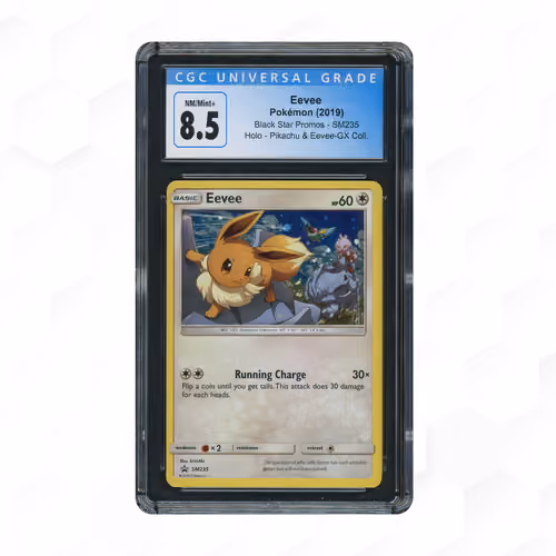 2019 Black Star Promos Eevee #SM235 CGC 8.5
