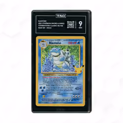 2021 Celebrations Classic Blastoise #2 TAG 9