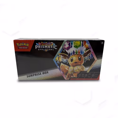 Pokémon Scarlet & Violet Prismatic Evolutions Surprise Box