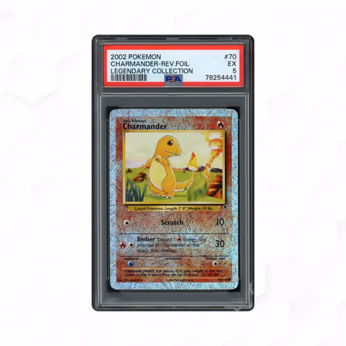 2002 Legendary Collection Charmander #70 PSA 5