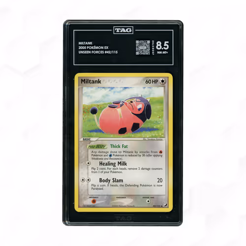 2005 Unseen Forces Miltank #42 TAG 8.5