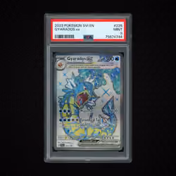 2023 Pokemon 151 Gyarados EX #225 PSA 9