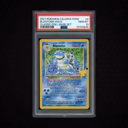 2021 Celebrations: Classic Collection Blastoise #2 PSA 10