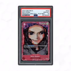2023 Premium Card Collection Film Red Nico Robin #OP01-017 PSA 10