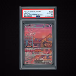 2023 Black Star Promo Mew EX #53 PSA 10