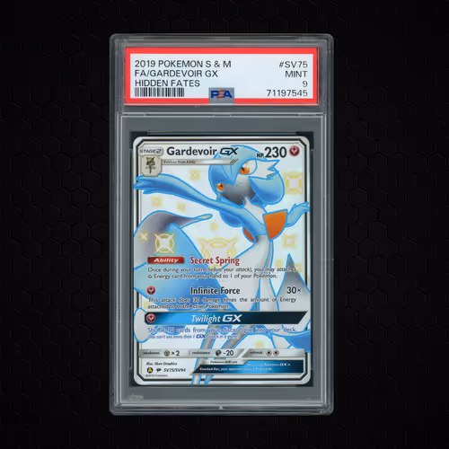 2019 Hidden Fates Gardevoir GX #SV75 PSA 9