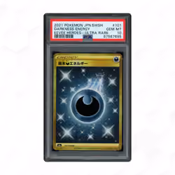 2021 Japanese Eevee Heroes Darkness Energy #101 PSA 10