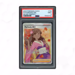 2022 Silver Tempest Secret Full Art Furisode Girl #190 PSA 9