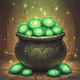 Pot of coins