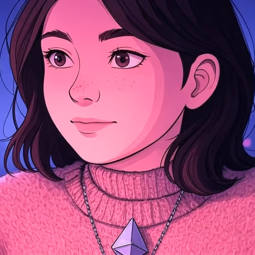 Girl and Ethereum