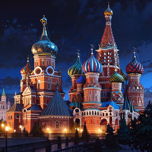 Moscow Never Sleeps