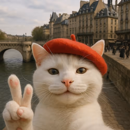 Cat Selfie