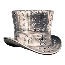 Silver Yank Hat