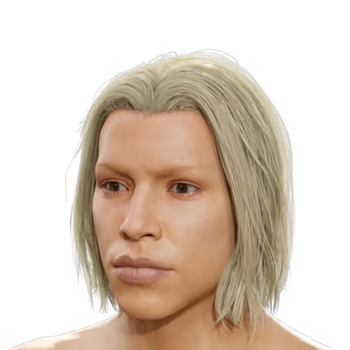 Man Bob Haircut - Blond