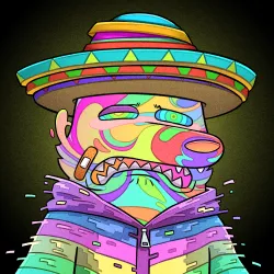 Trippy Wolf #815