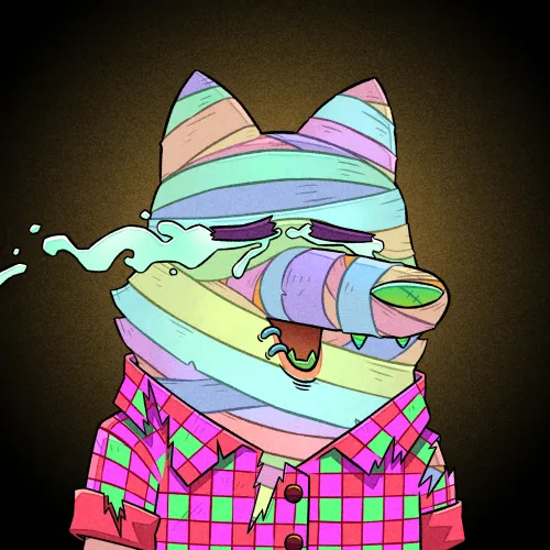Trippy Wolf #1085
