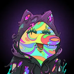 Trippy Wolf #2134