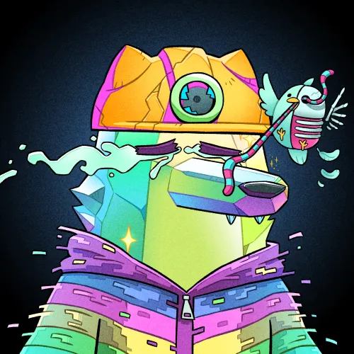 Trippy Wolf #600