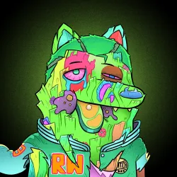 Trippy Wolf #650