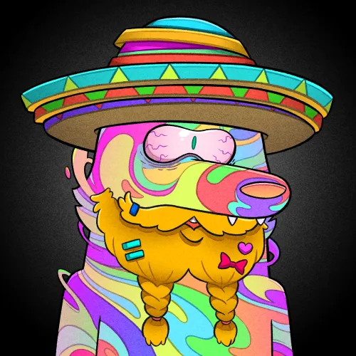 Trippy Wolf #1266