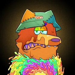 Trippy Wolf #1894