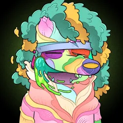 Trippy Wolf #1112