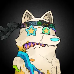 Trippy Wolf #1458