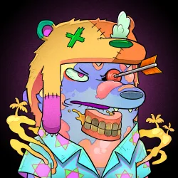 Trippy Wolf #1697