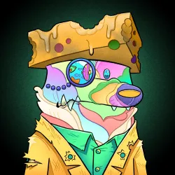 Trippy Wolf #1027