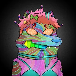 Trippy Wolf #1536