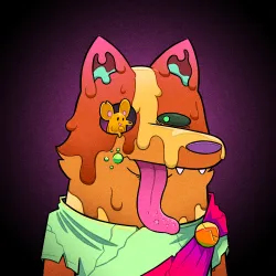 Trippy Wolf #1079