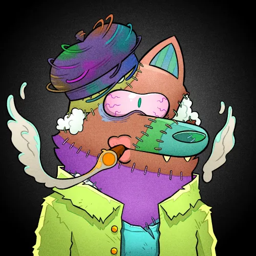 Trippy Wolf #1692
