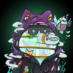 Trippy Wolf #996