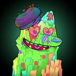 Trippy Wolf #1658