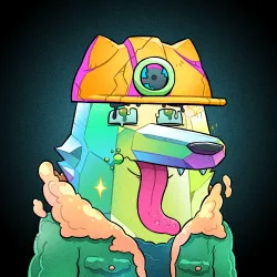 Trippy Wolf #638